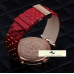 HK1193 VERSACE KIRMIZI KORDON BAYAN SAATİ
